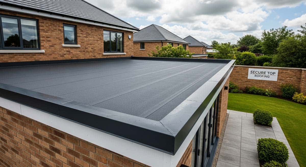 Professional MARISEAL 250 flat roof installation in Castleknock period property