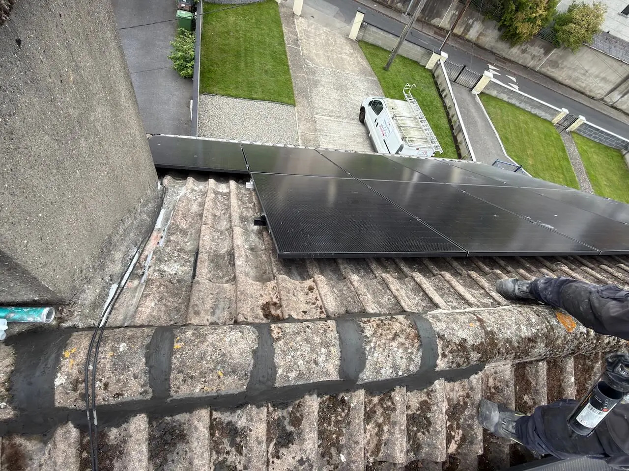 Roof Leak Under Solar Panels: Our Clondalkin Repair