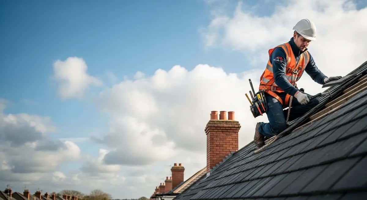 Secure Top Roofing team delivering same-day roof repairs in Dublin